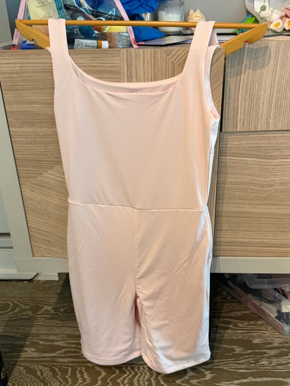 Urban Heritage Blush Pink Sleeveless Romper